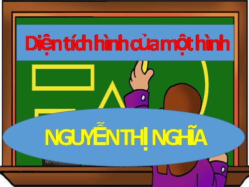 Diện tích của một hình