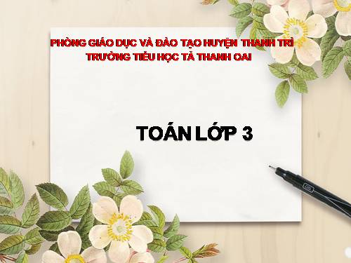 Ôn tập về đại lượng