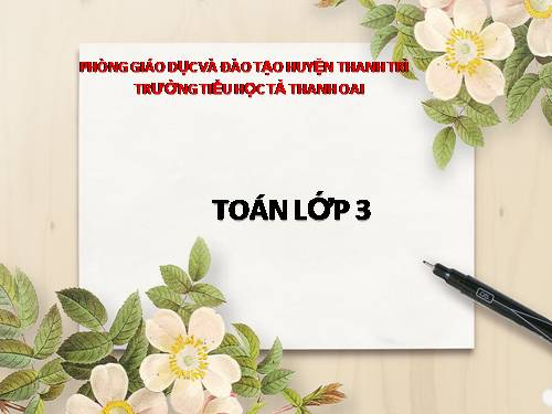 Ôn tập bốn phép tính trong phạm vi 100 000