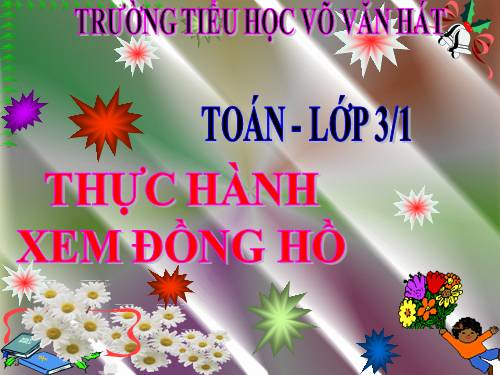 Thực hành xem đồng hồ