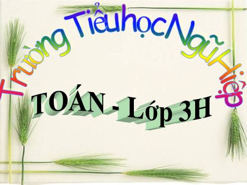 Phép trừ các số trong phạm vi 10 000
