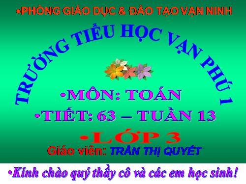 Bảng nhân 9