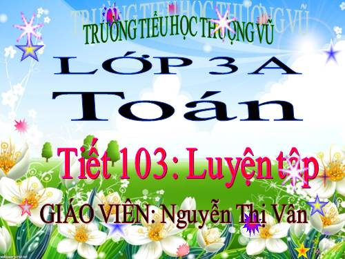 Phép trừ các số trong phạm vi 10 000