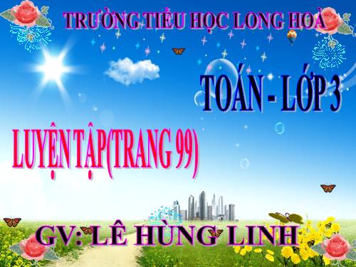 Luyện tập Trang 99
