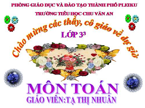 Bài toán giải bằng hai phép tính (tiếp theo)