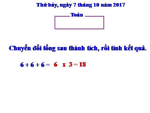 Bảng nhân 7