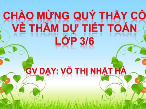 Bảng nhân 6