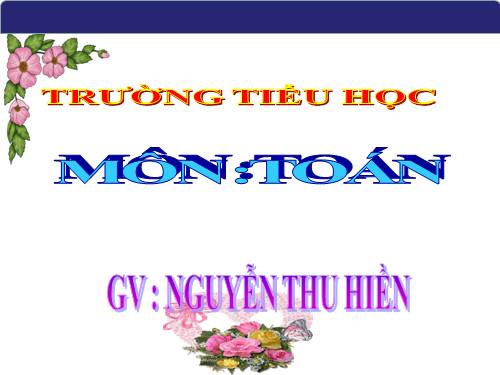 Các số có năm chữ số