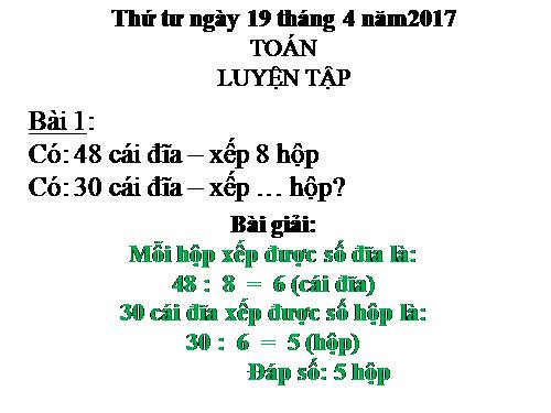 Luyện tập Trang 167