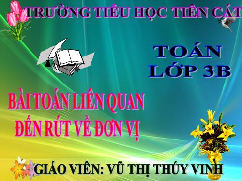 Bài toán liên quan đến rút vế đơn vị (tiếp theo)