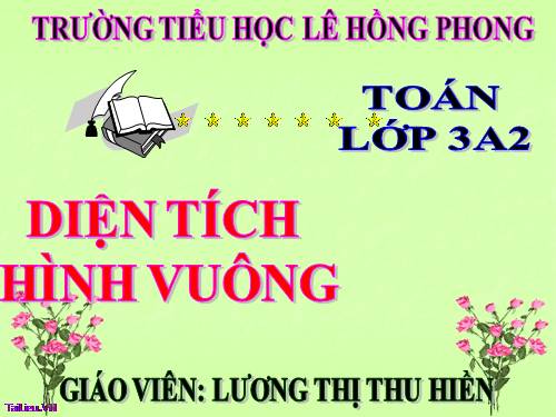 Diện tích hình vuông