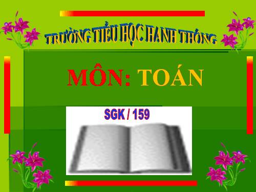 Luyện tập Trang 159