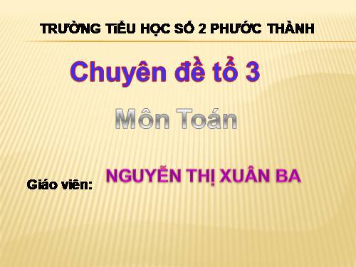 Chia số có bốn chữ số cho số có một chữ số (tiếp theo)