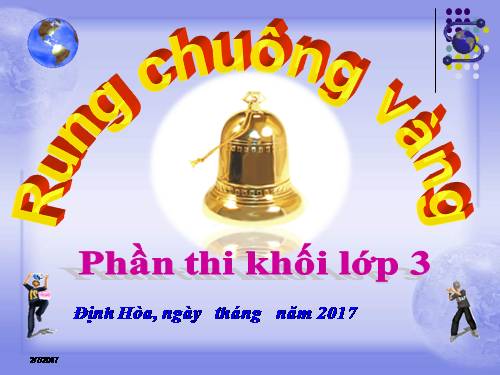 Rung chuông vàng lớp 3
