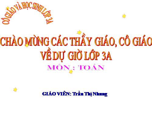 Bài toán giải bằng hai phép tính