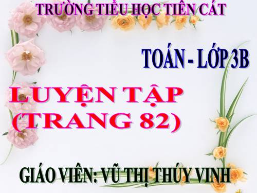 Tính giá trị của biểu thức (tiếp theo)