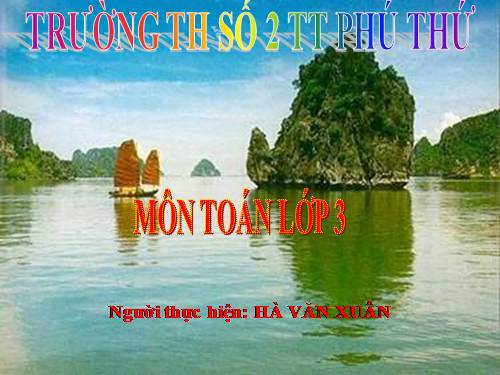 Chia số có ba chữ số cho số có một chữ số