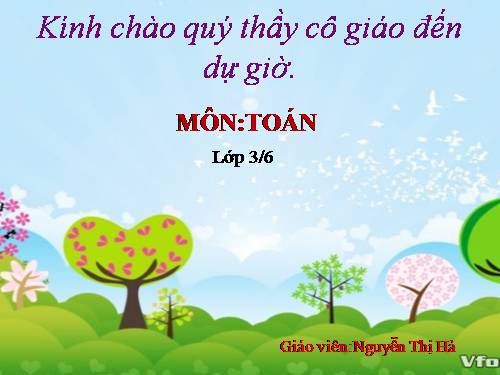 Bài toán giải bằng hai phép tính