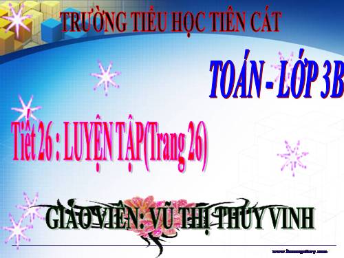 Tìm một trong các phần bằng nhau của một số