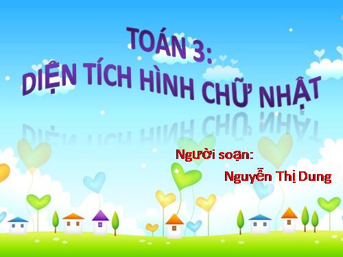 Chu vi hình chữ nhật