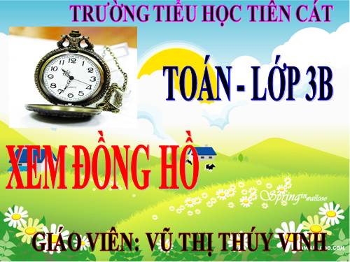 Xem đồng hồ