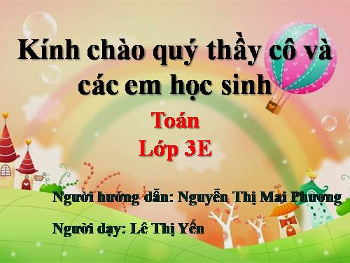 Thực hành xem đồng hồ