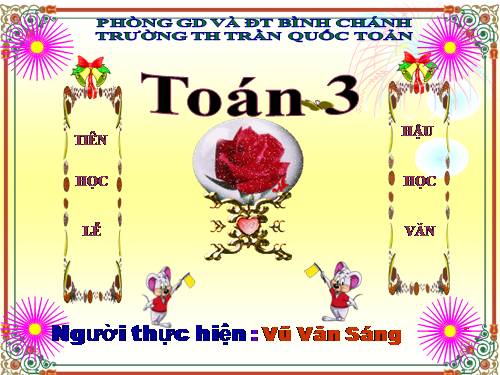 Giới thiệu bảng nhân