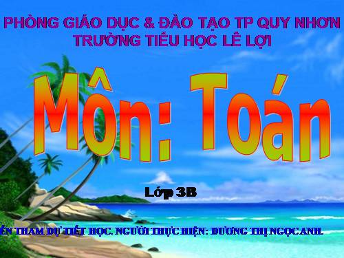 Tìm số chia