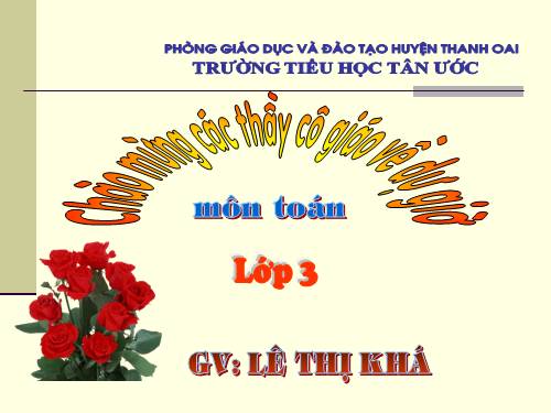 Phép trừ các số trong phạm vi 10 000