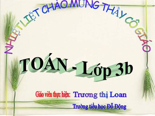 Phép trừ các số trong phạm vi 10 000