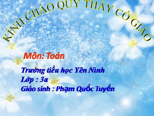 Diện tích hình chữ nhật.