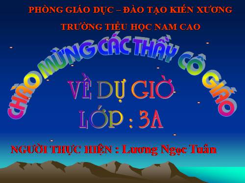 Phép trừ các số trong phạm vi 10 000
