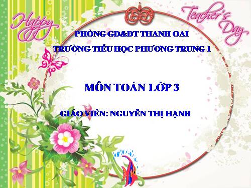 bai giang lop 3