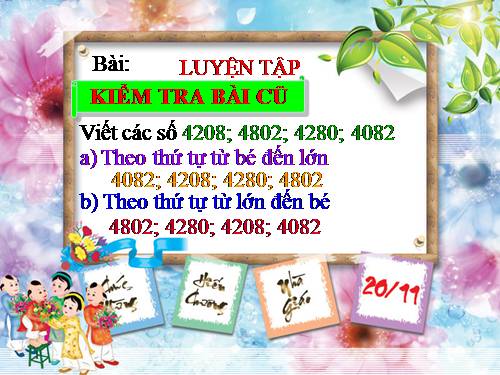 Ôn tập bốn phép tính trong phạm vi 100 000
