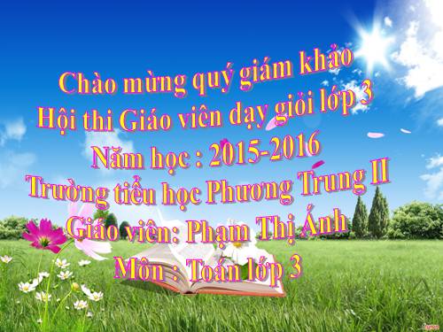 Phép cộng các số trong phạm vi 100 000