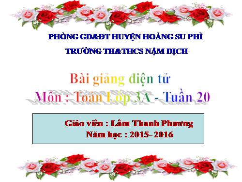So sánh các số trong phạm vi 10 000