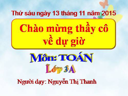 Bài toán giải bằng hai phép tính