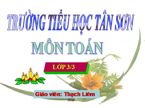 Giới thiệu bảng chia
