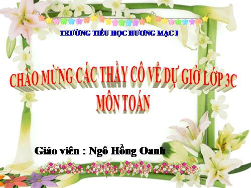 Chia số có ba chữ số cho số có một chữ số (tiếp theo)