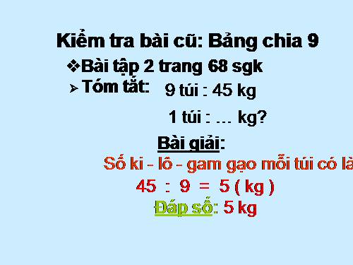 Luyện tập Trang 69