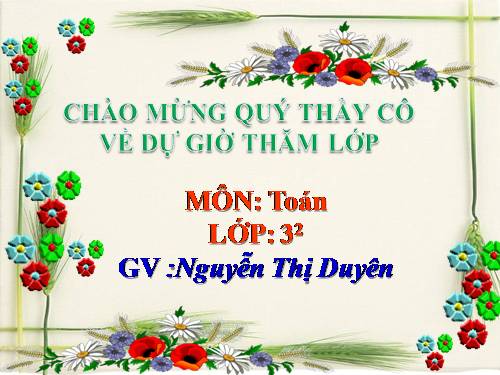 Bài toán giải bằng hai phép tính (tiếp theo)