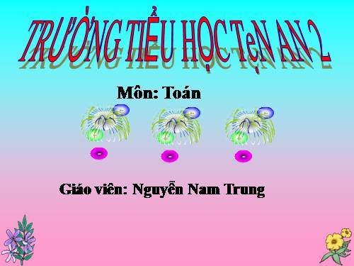 Giới thiệu bảng chia