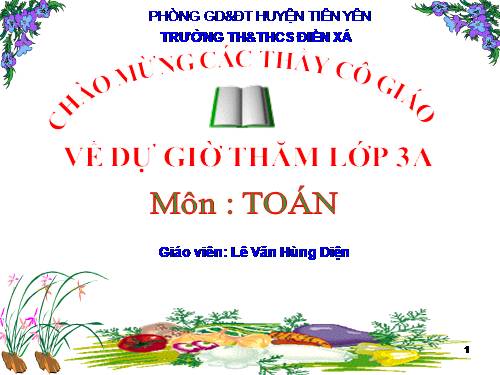 Các Bài giảng khác thuộc Chương trình Toán 3