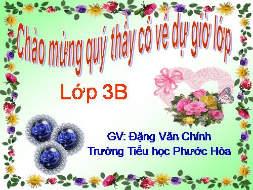 Các Bài giảng khác thuộc Chương trình Toán 3