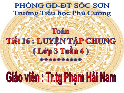 HUONG DAN HOC 3.TUAN 4