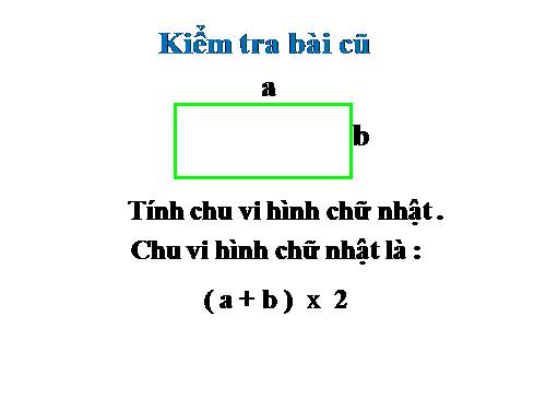 Diện tích của một hình