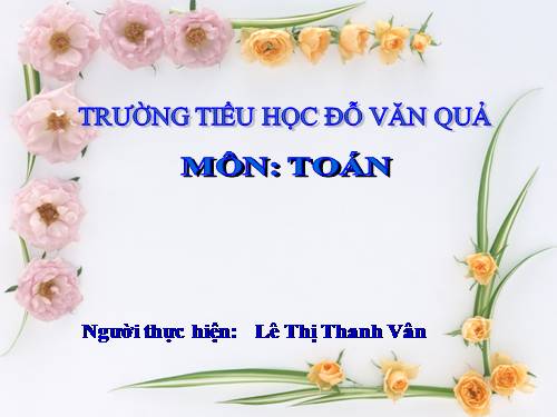 So sánh các số trong phạm vi 100 000