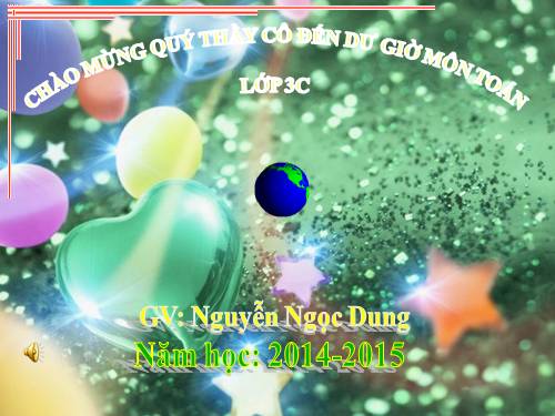 Các Bài giảng khác thuộc Chương trình Toán 3