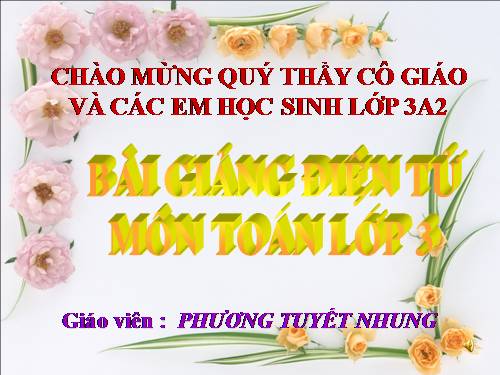 Phép trừ các số trong phạm vi 100 000
