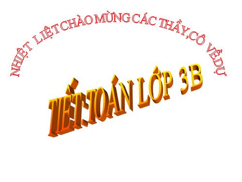 Các Bài giảng khác thuộc Chương trình Toán 3